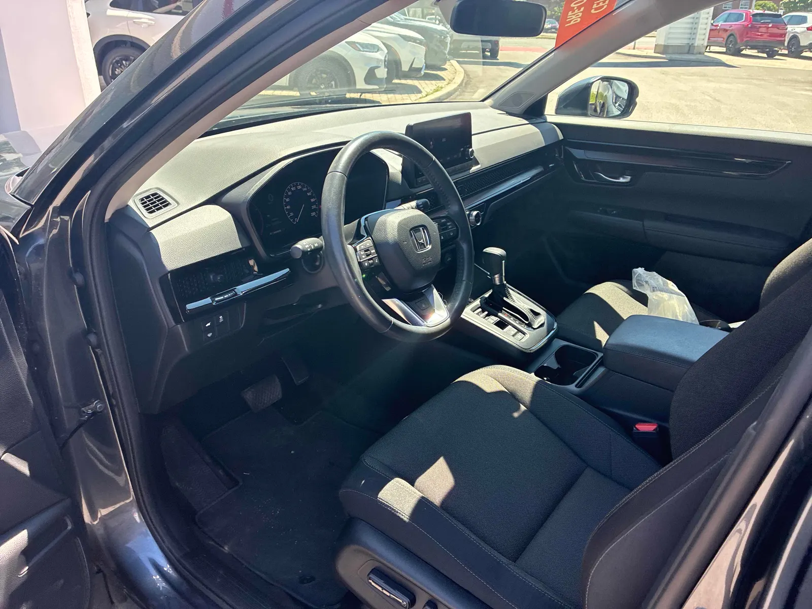 Interior driver side