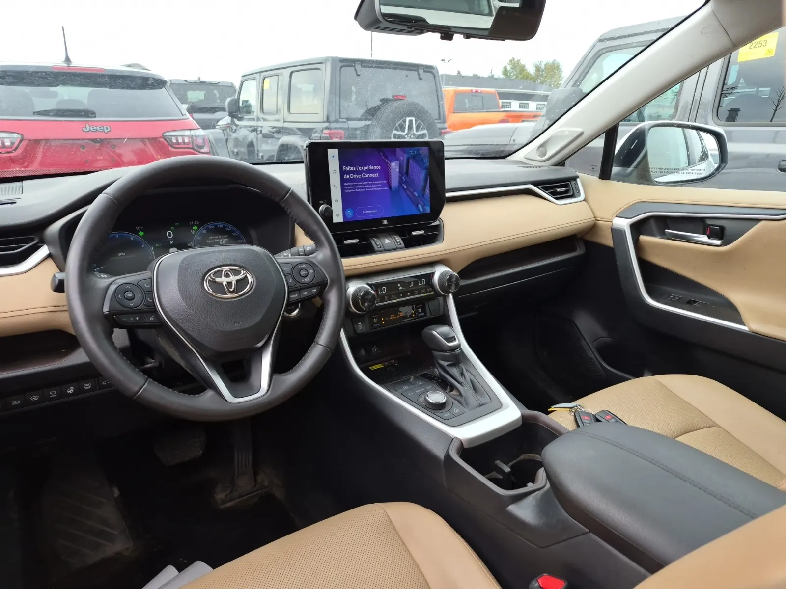 Interior driver side