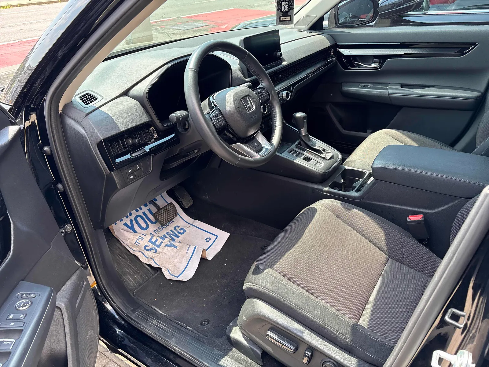 Interior driver side