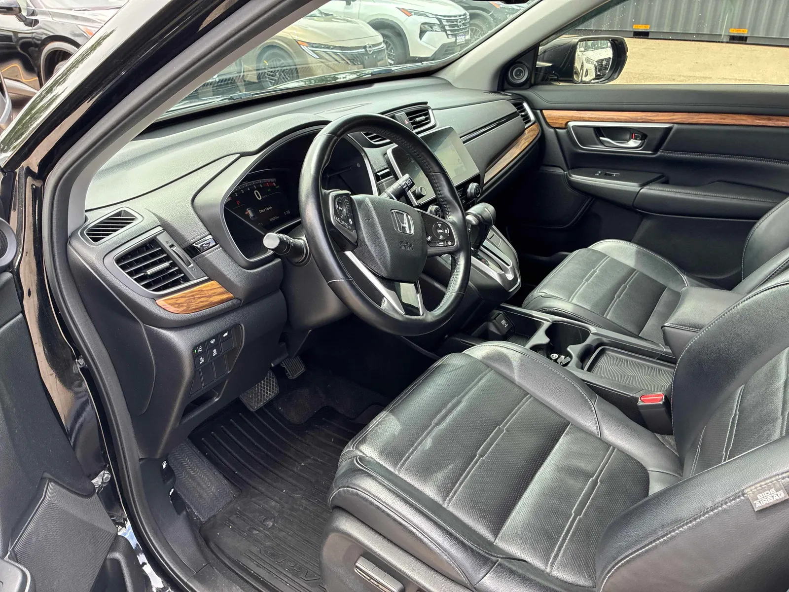Interior driver side
