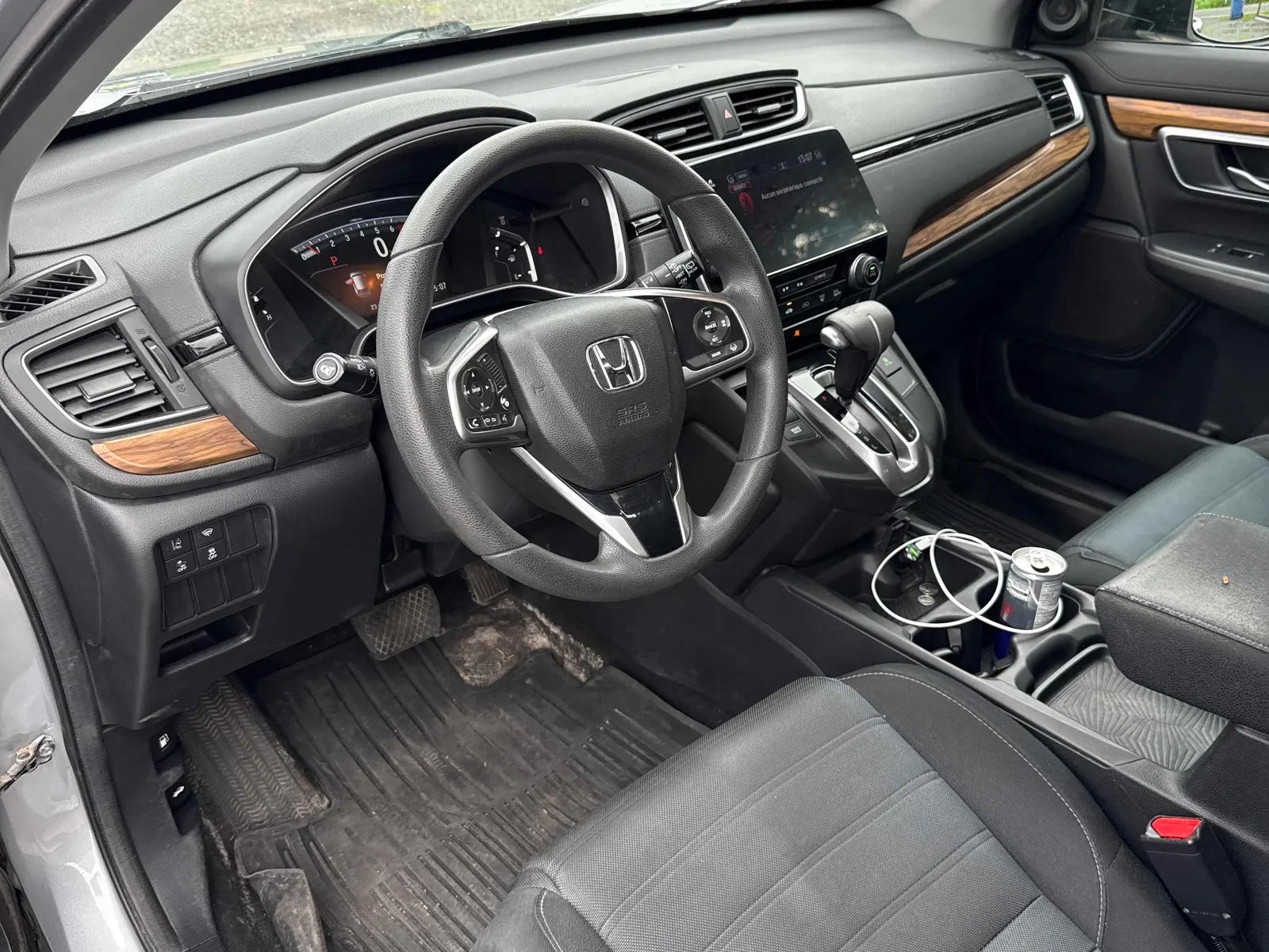 Interior driver side