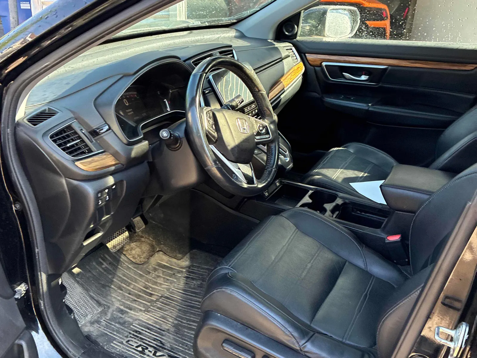 Interior driver side