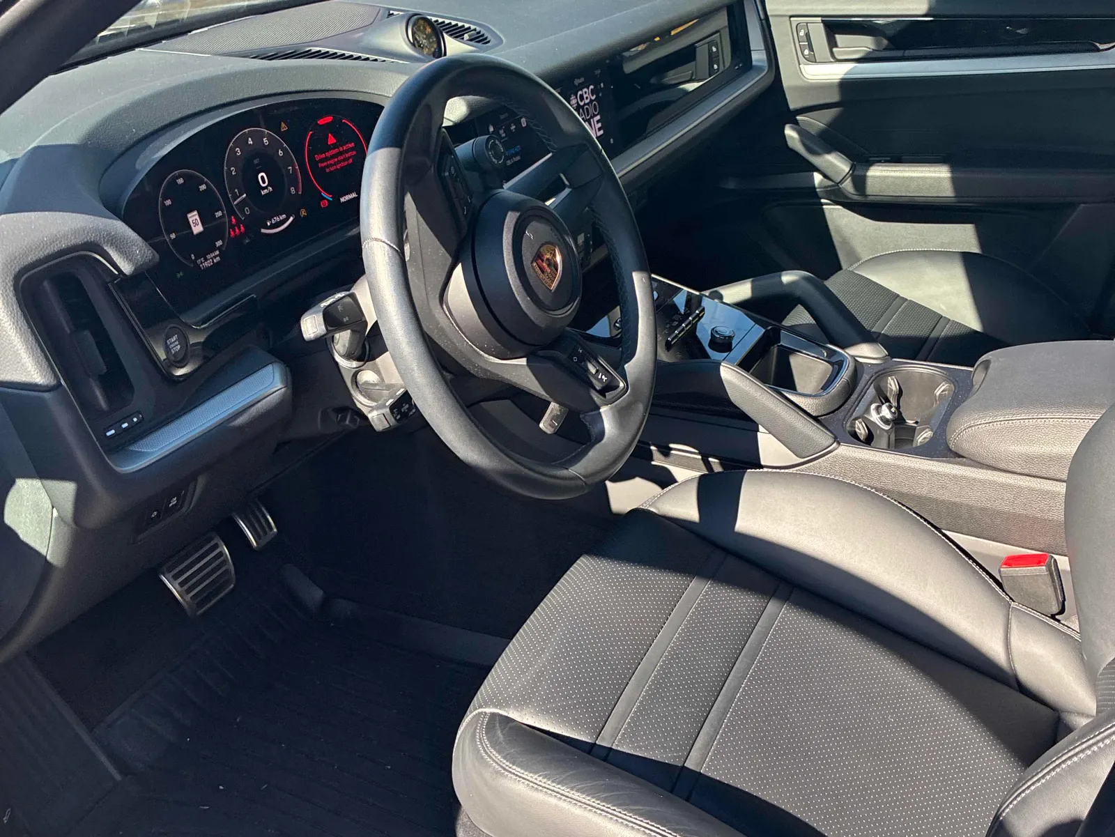 Interior driver side
