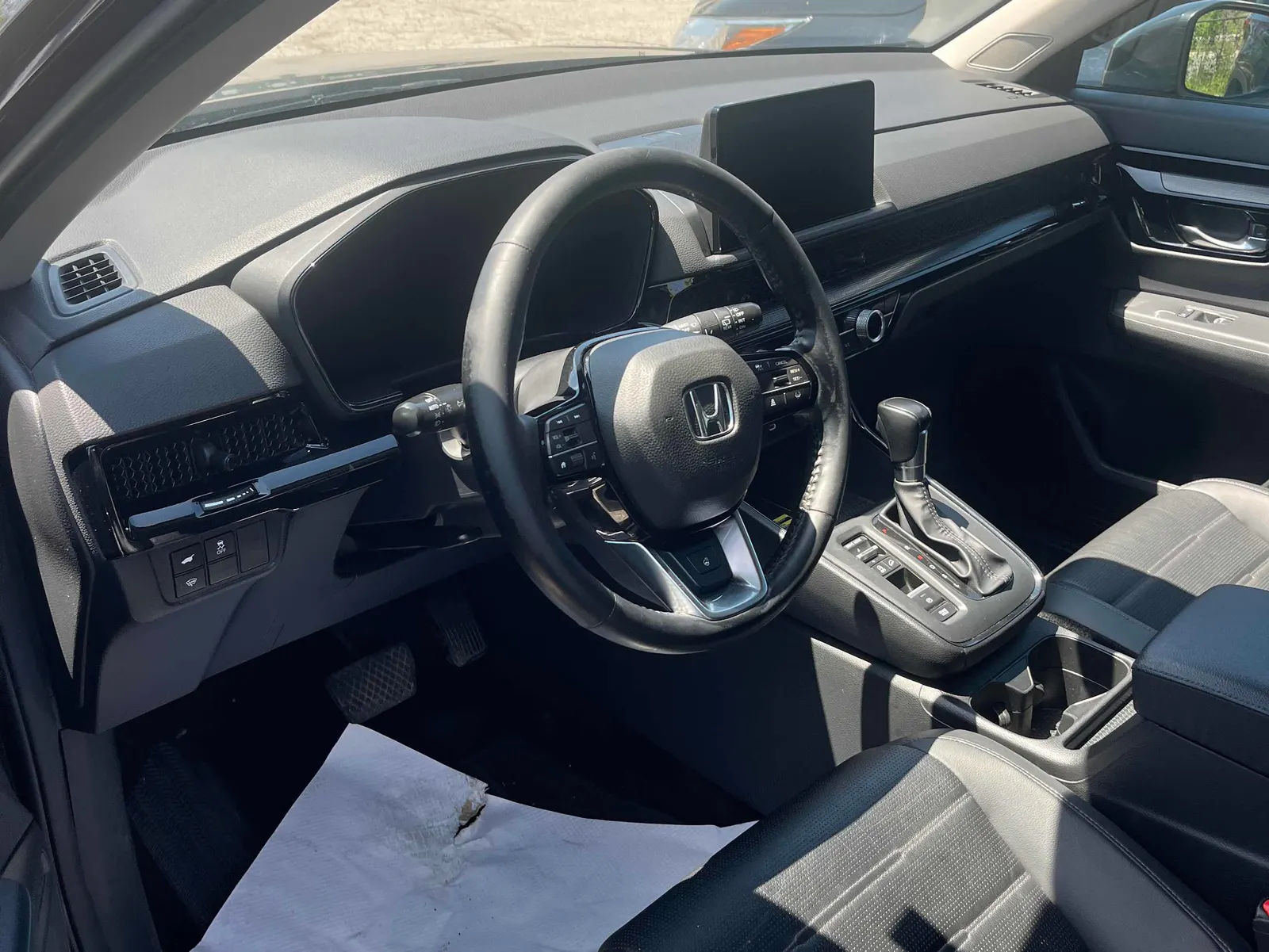 Interior driver side