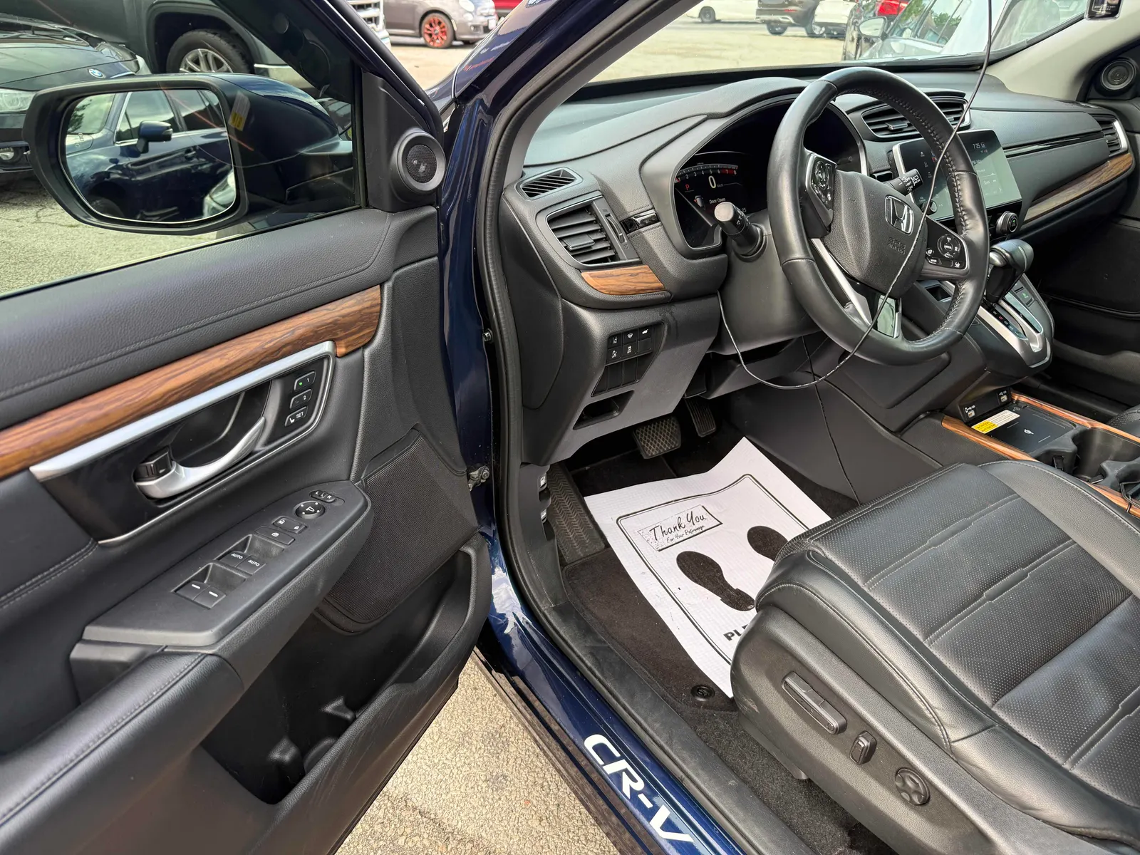 Interior driver side