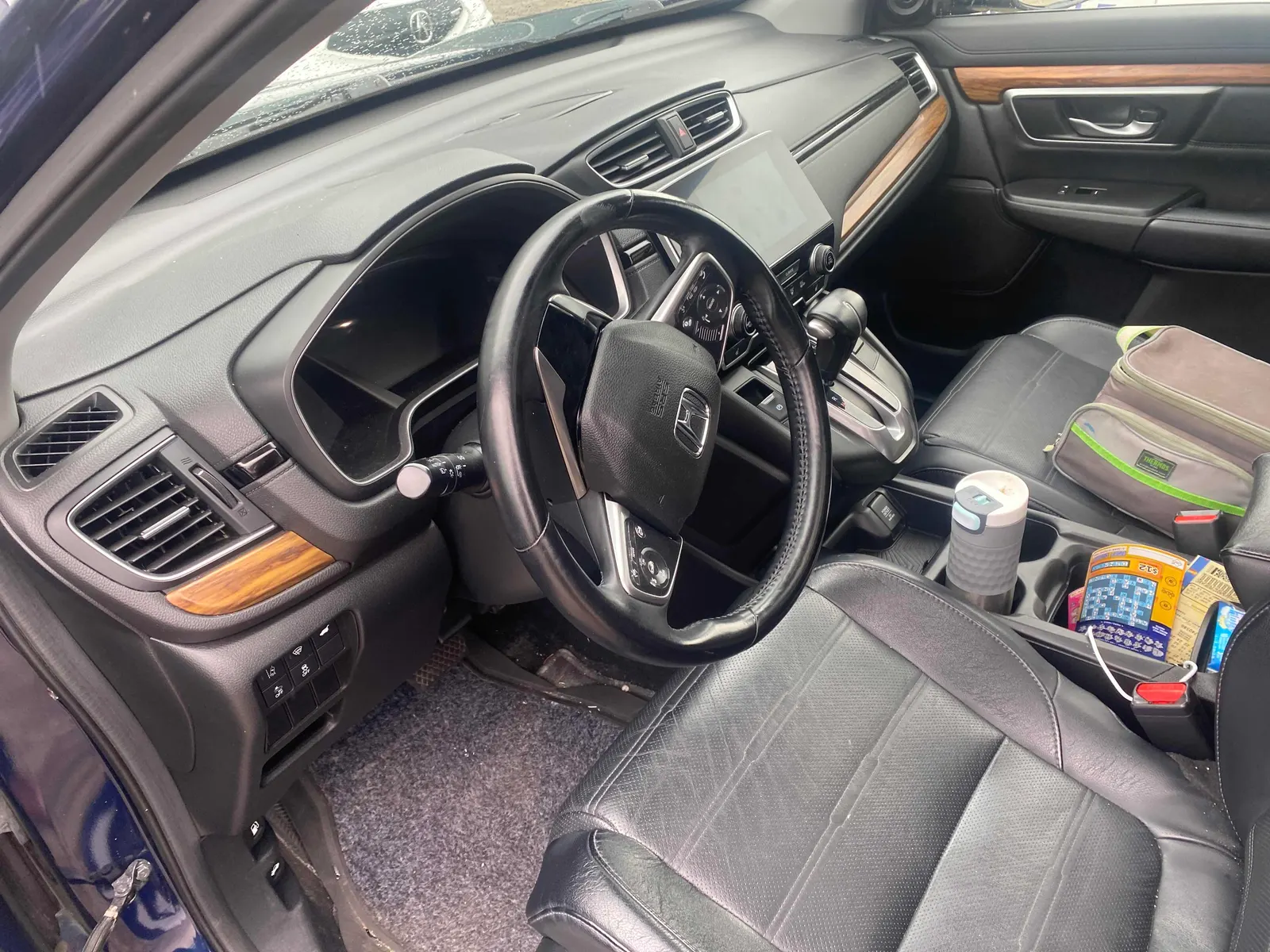Interior driver side