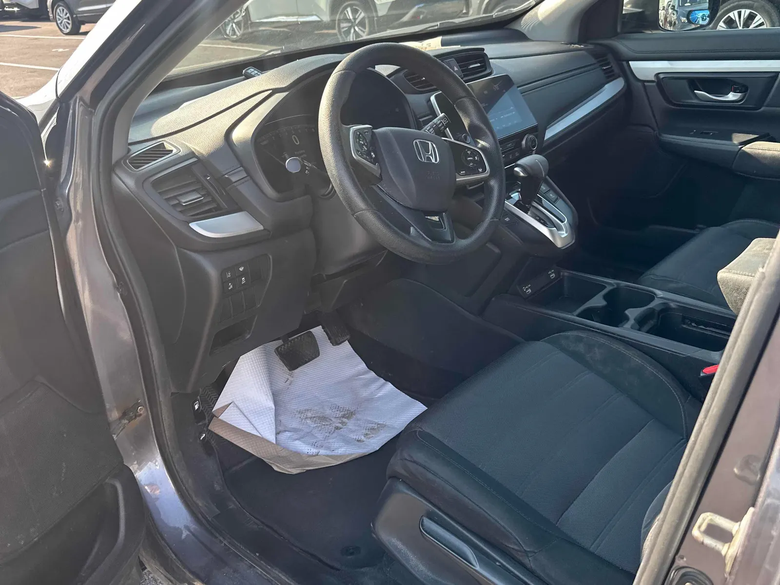 Interior driver side