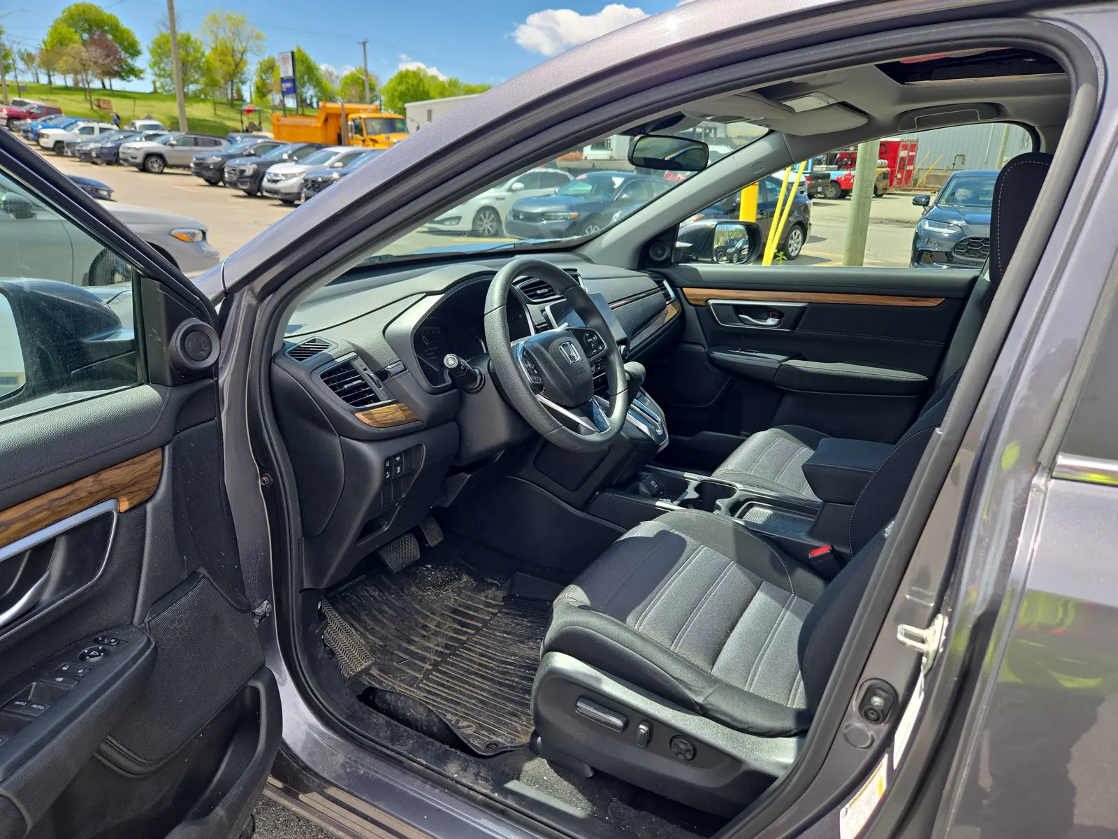 Interior driver side