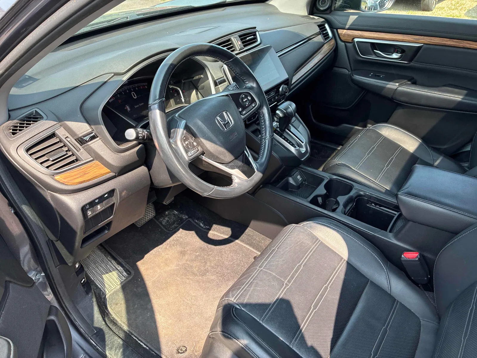 Interior driver side