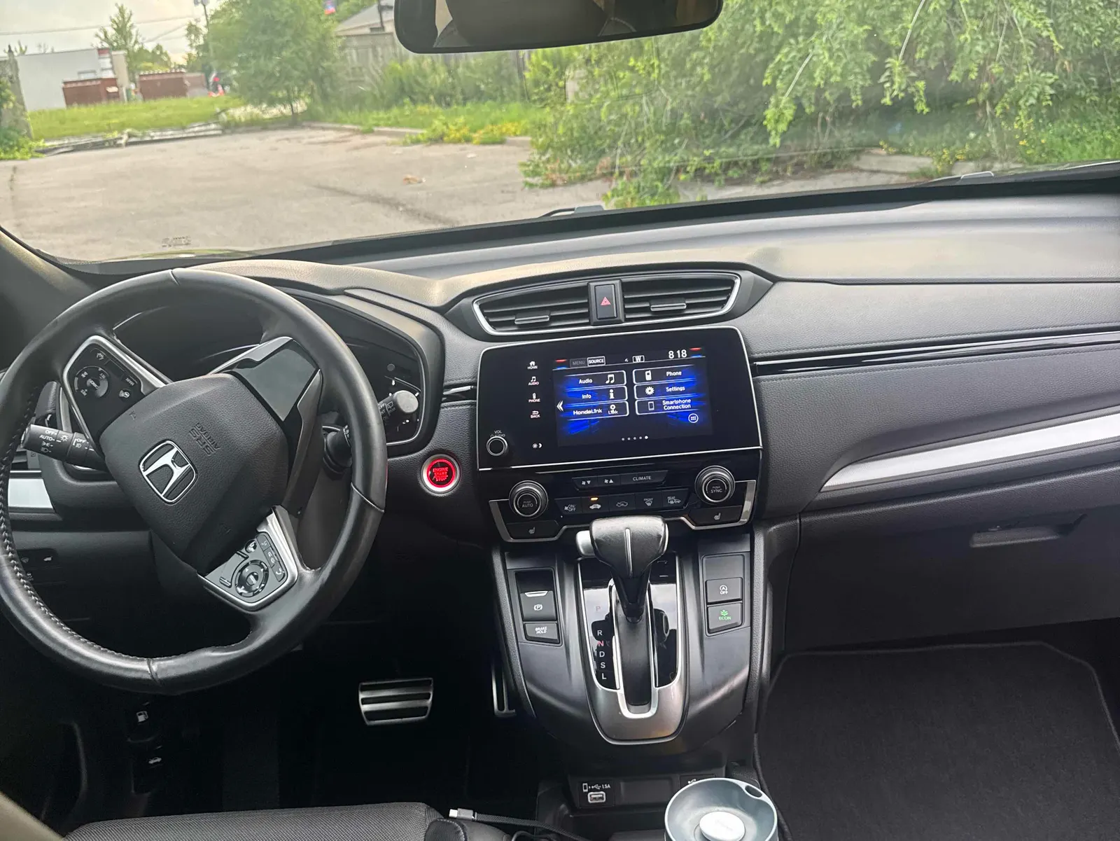 Interior driver side