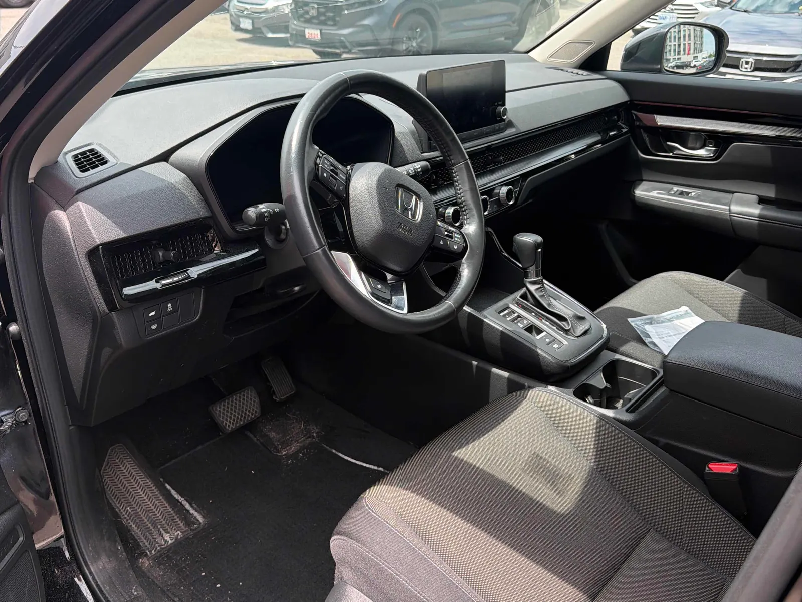 Interior driver side