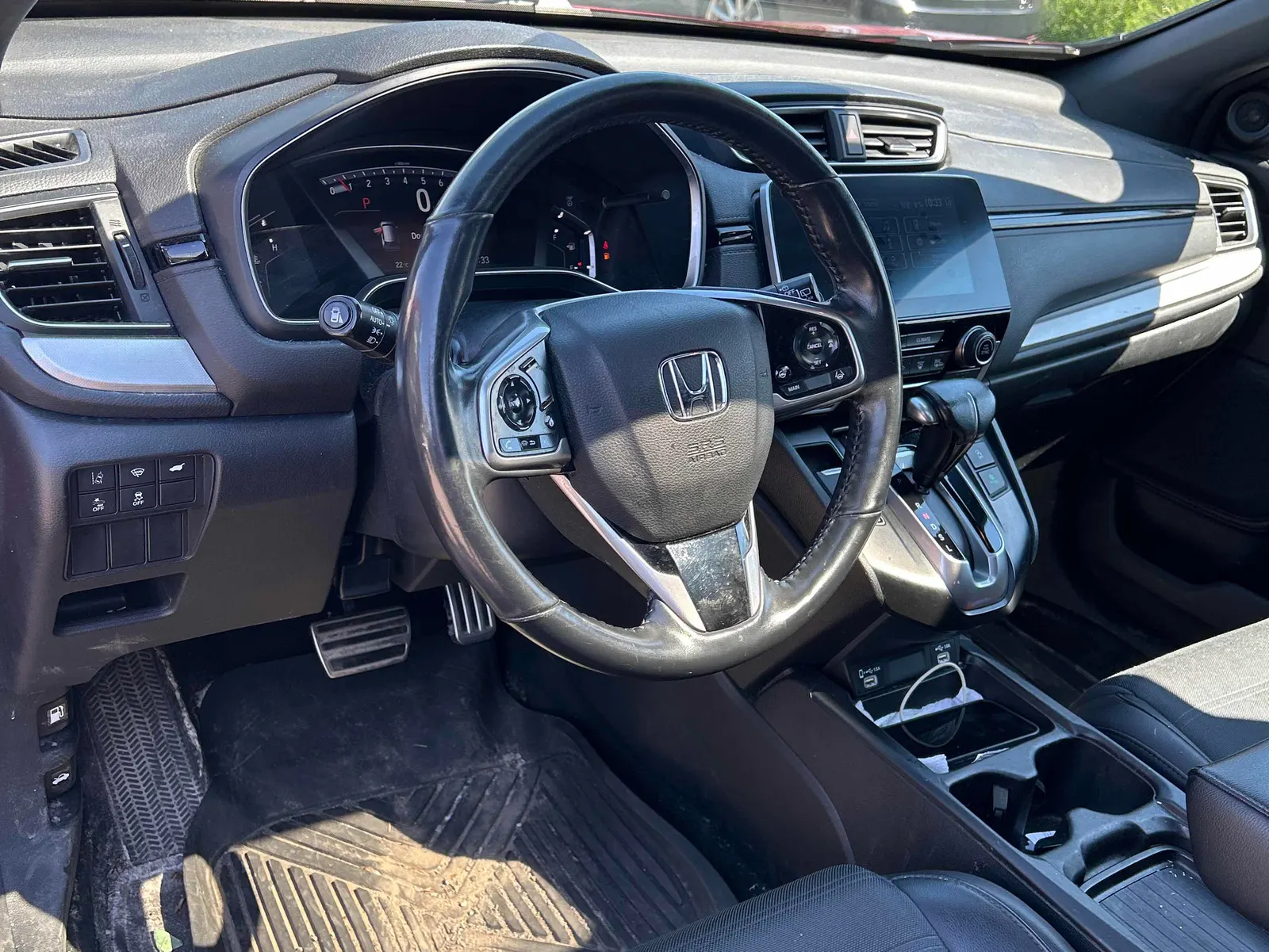 Interior driver side