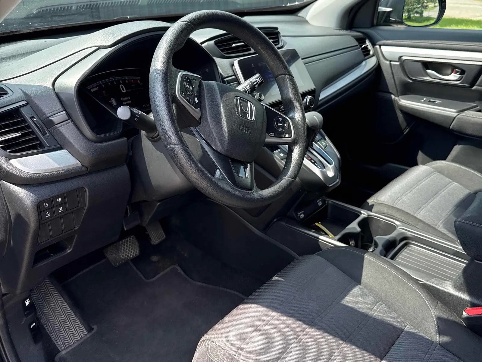 Interior driver side