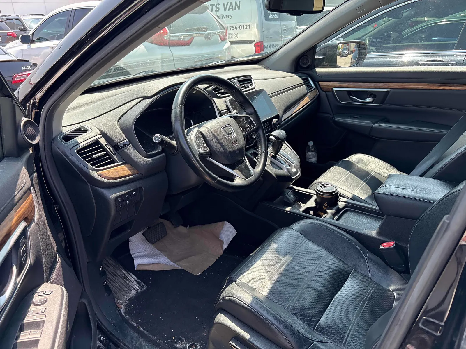Interior driver side