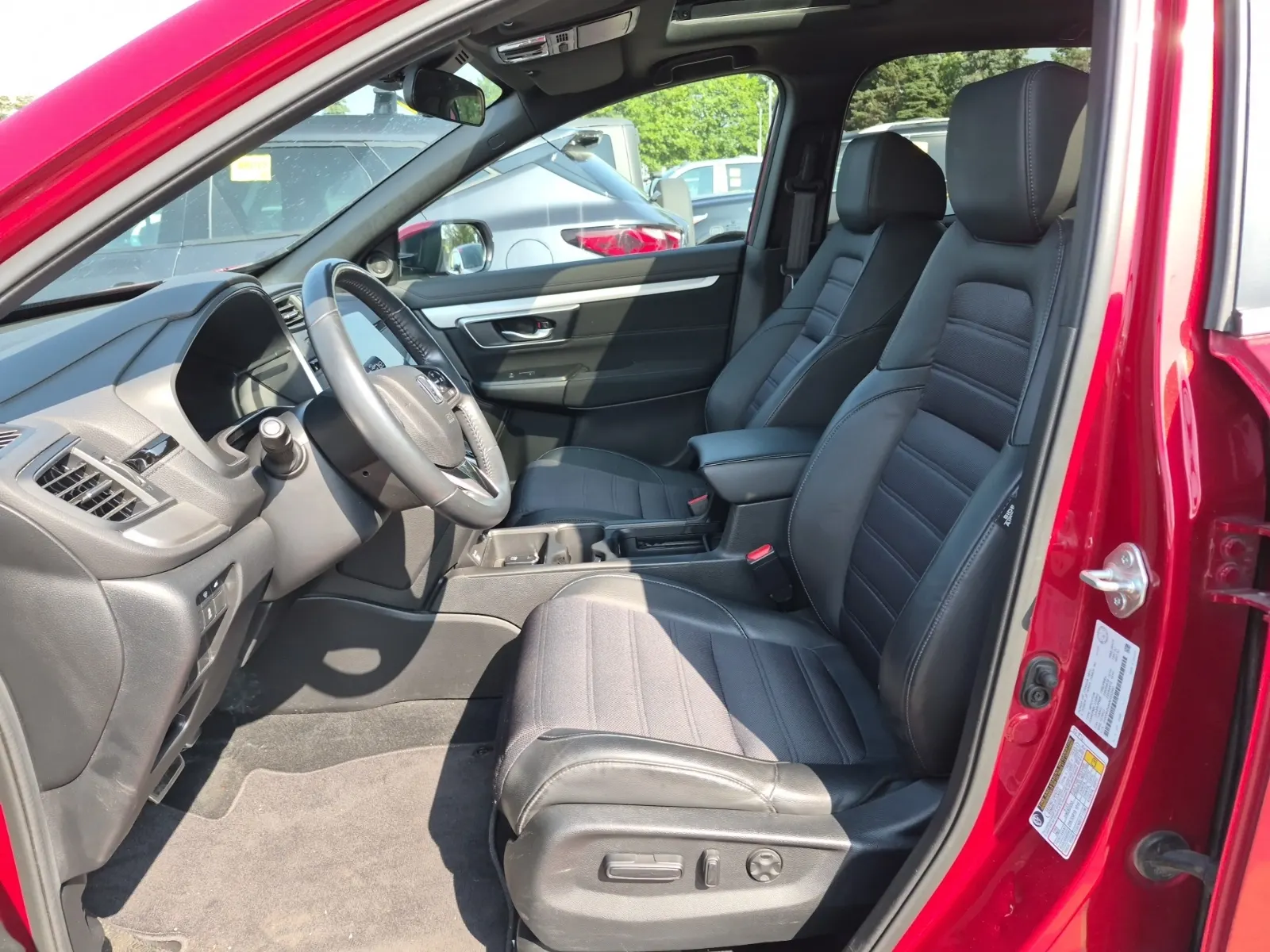 Interior driver side