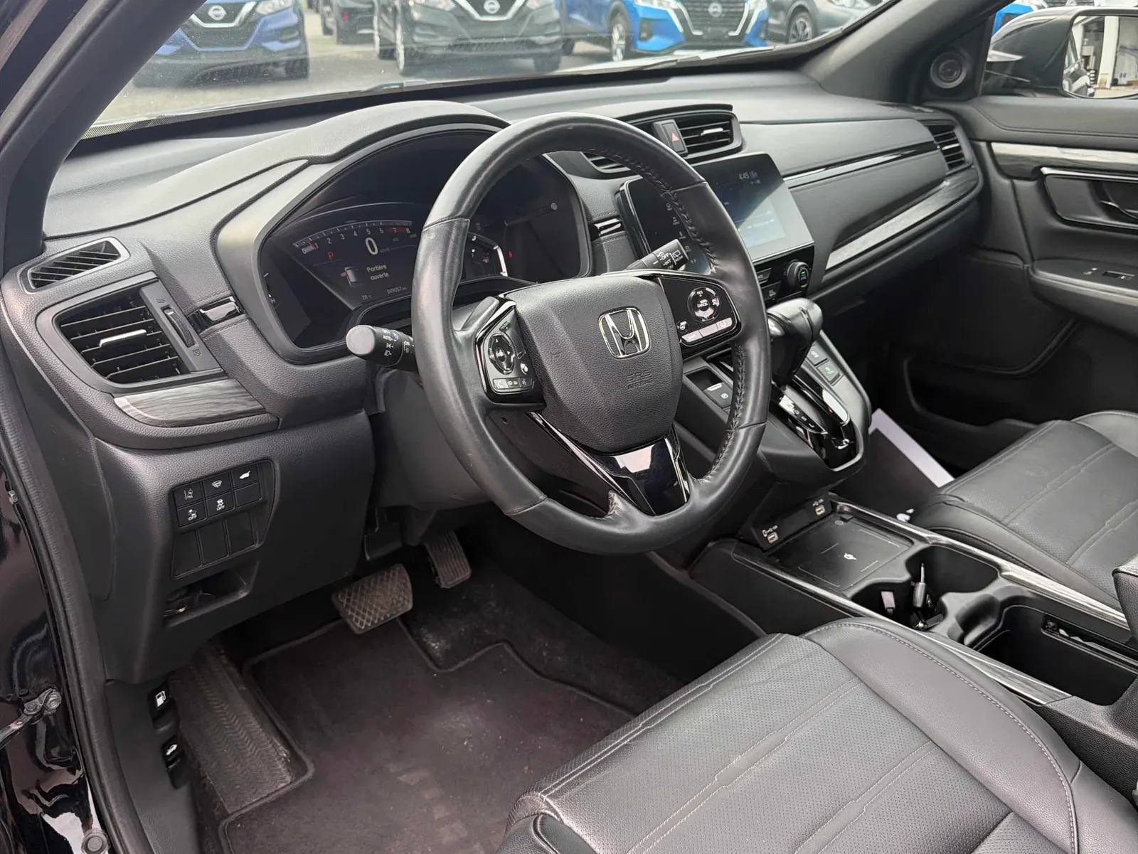 Interior driver side