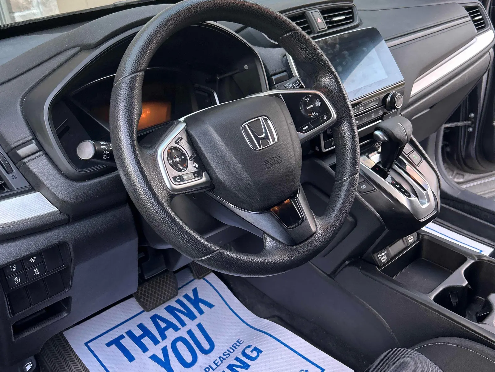 Interior driver side