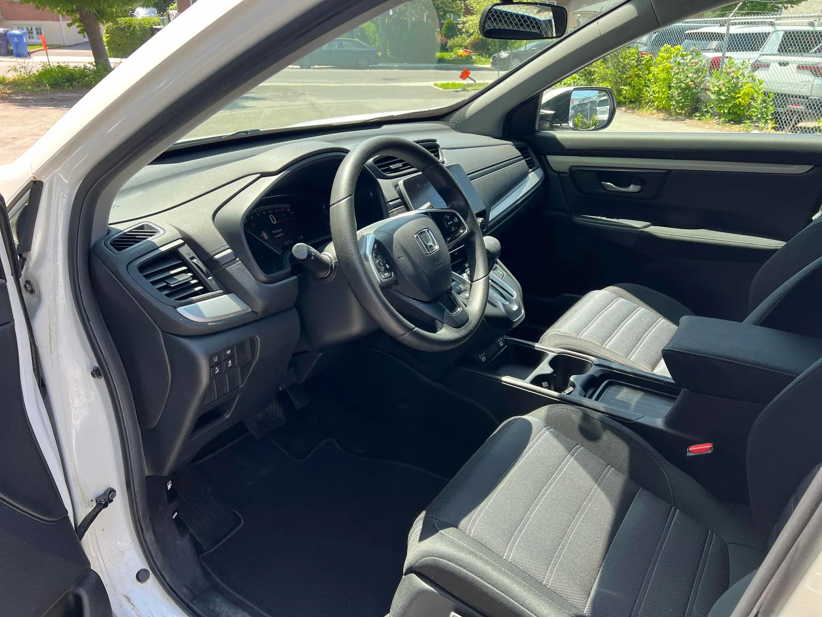 Interior driver side