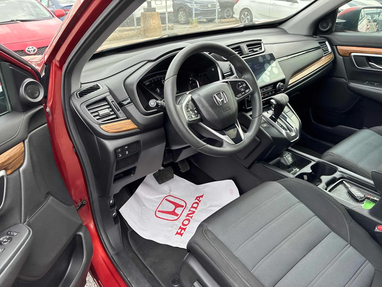 Interior driver side