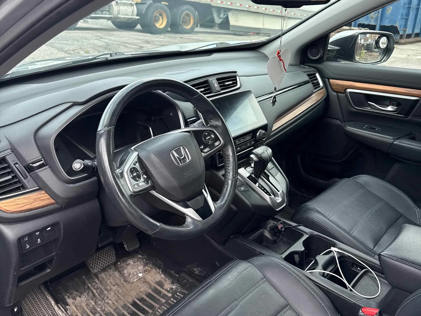 Interior driver side