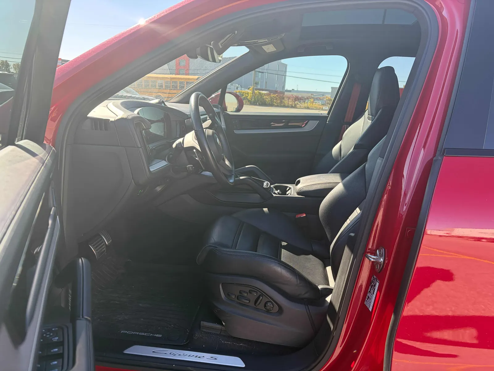 Interior driver side