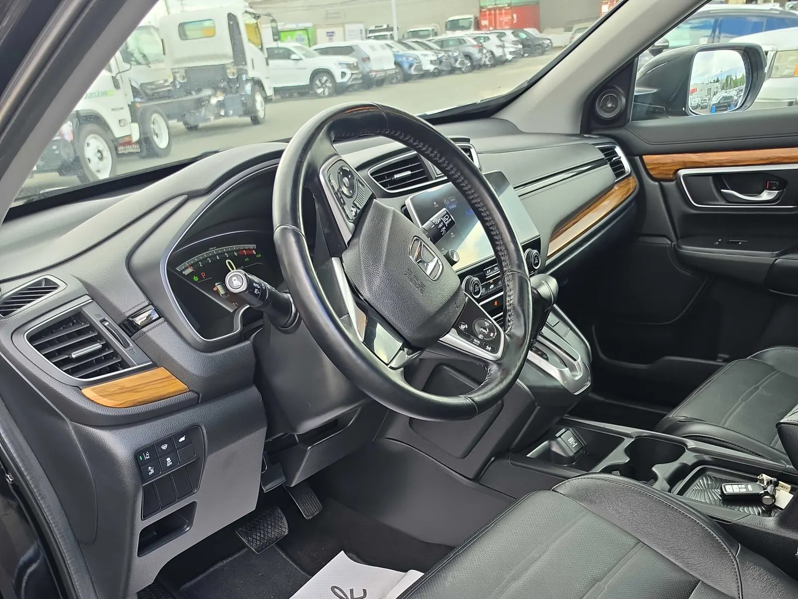 Interior driver side