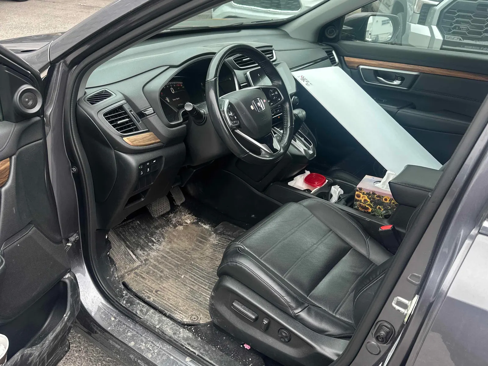 Interior driver side