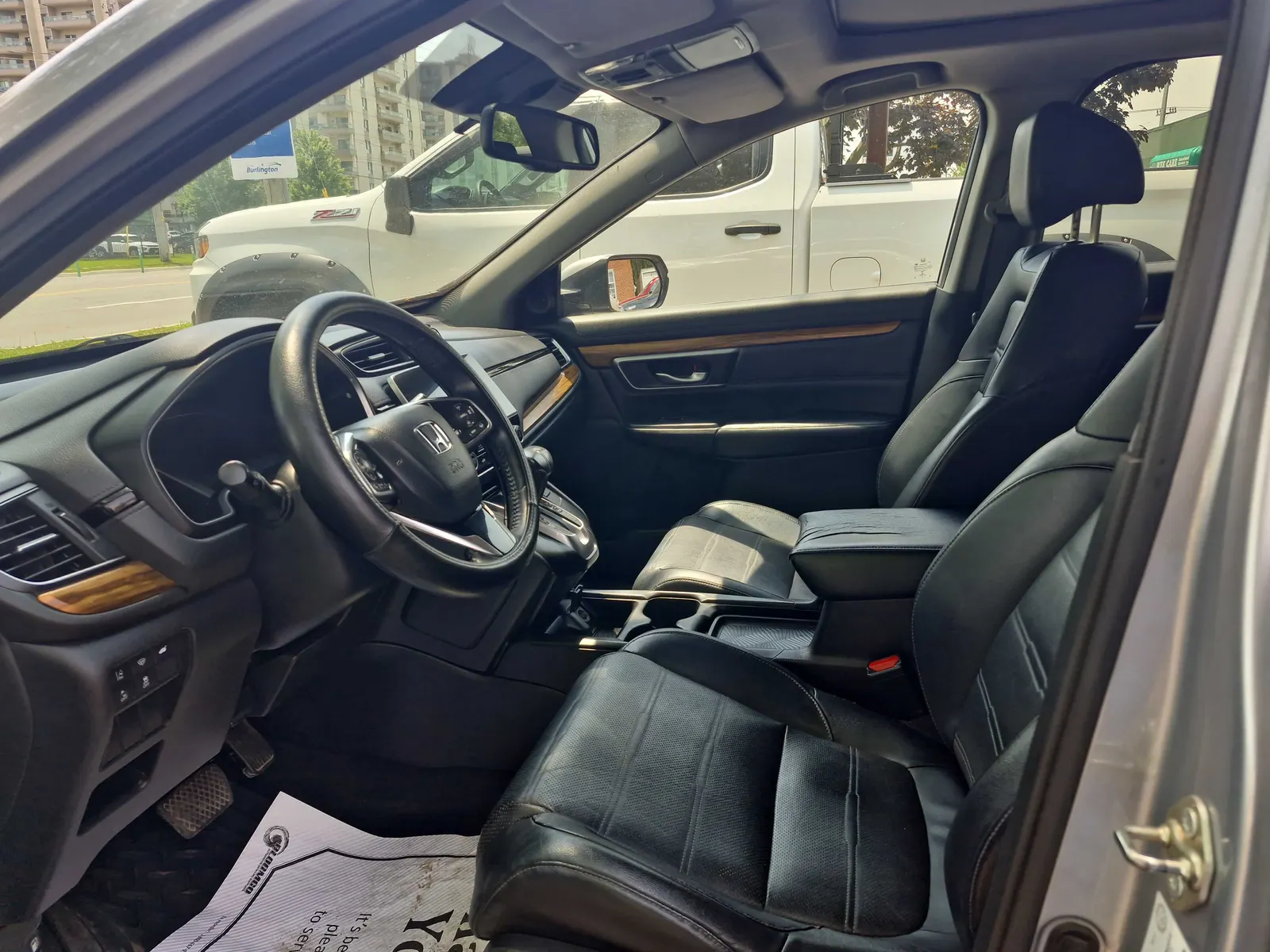 Interior driver side
