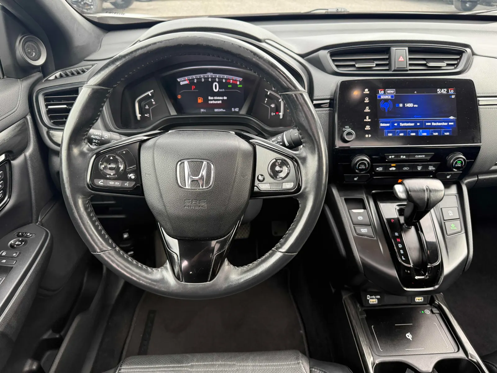 Interior driver side