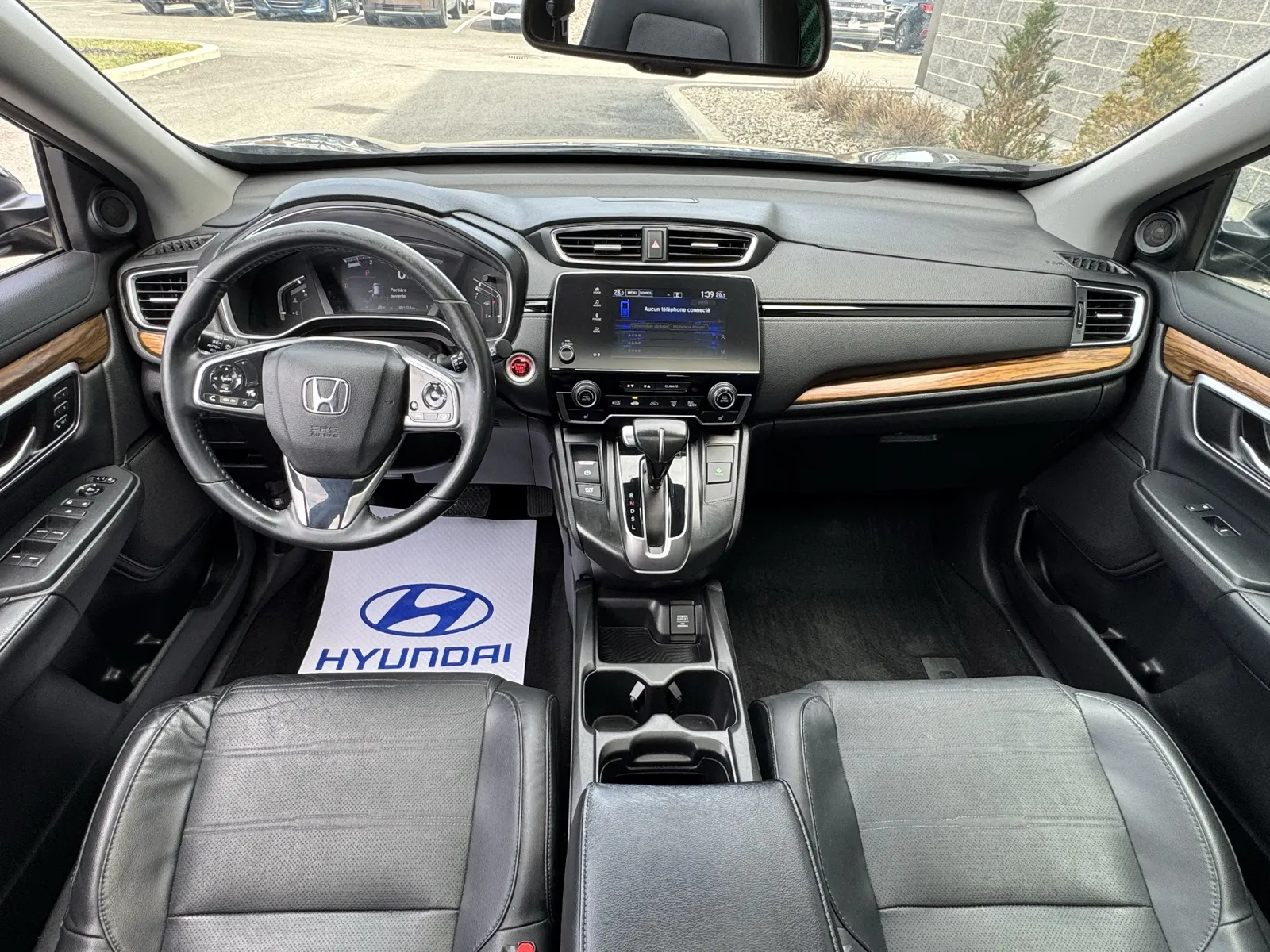 Interior driver side