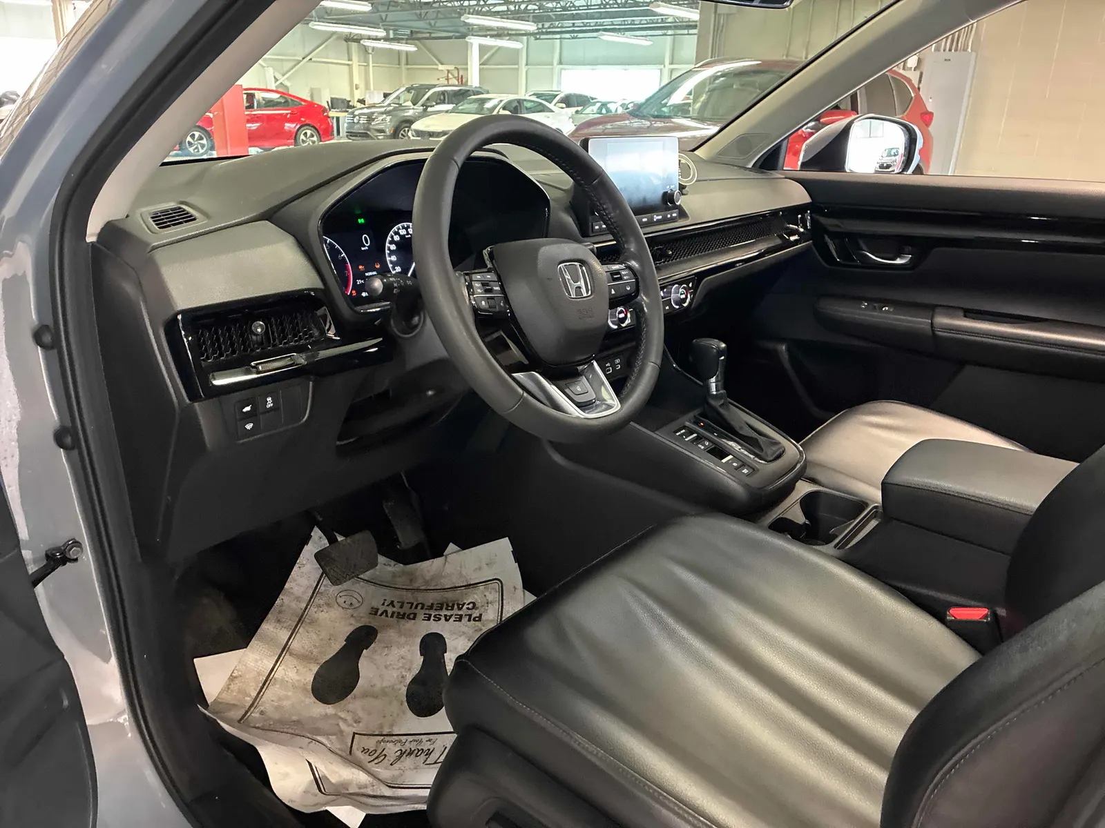 Interior driver side