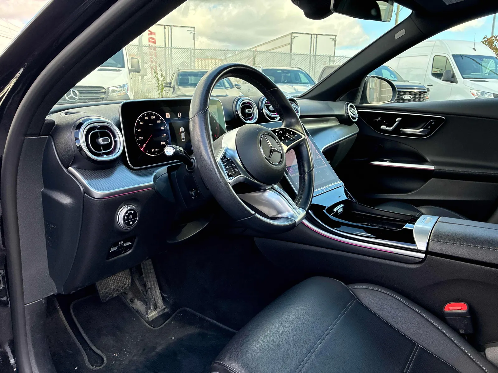 Interior driver side