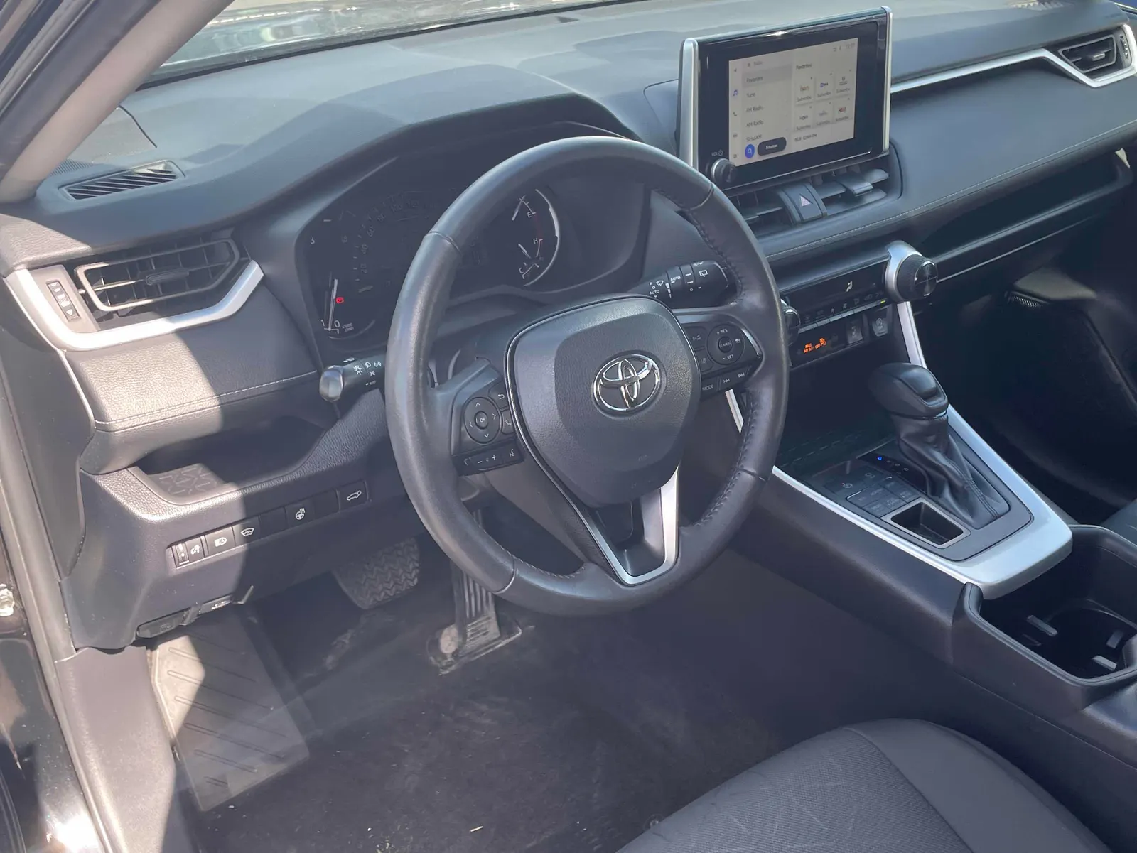 Interior driver side