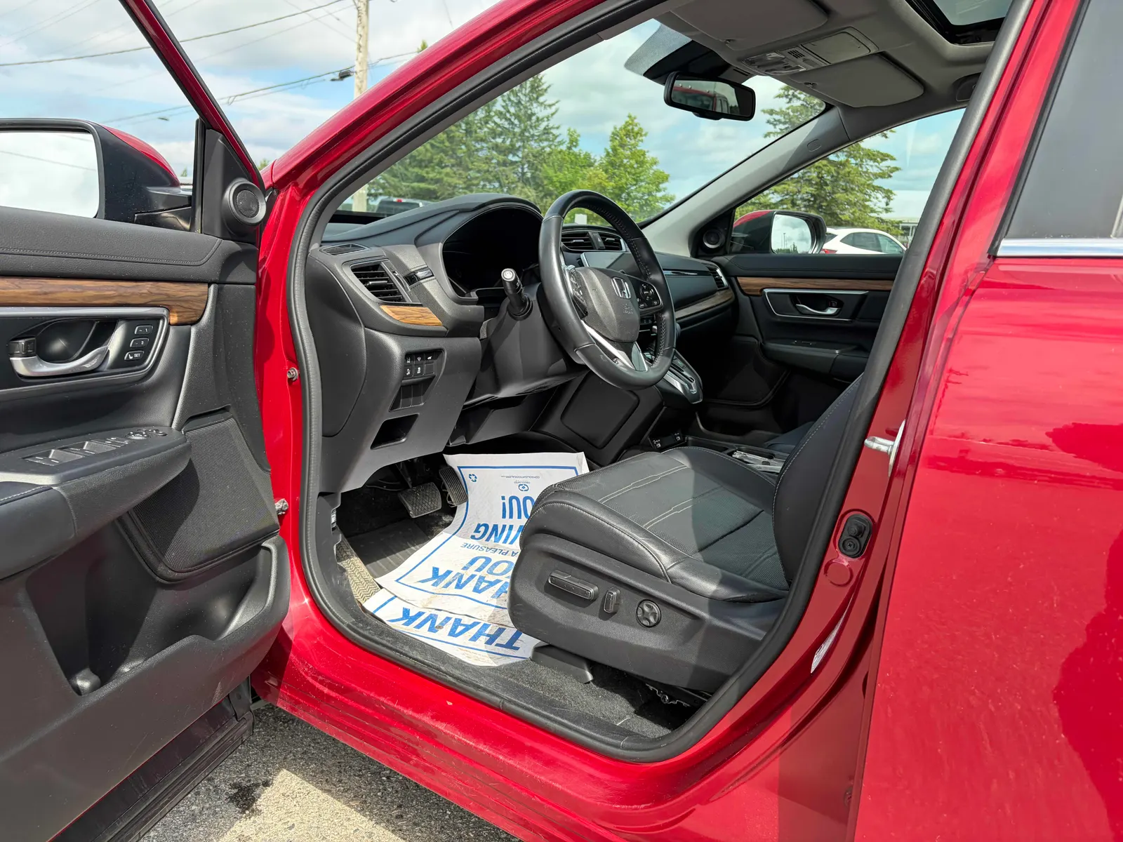 Interior driver side
