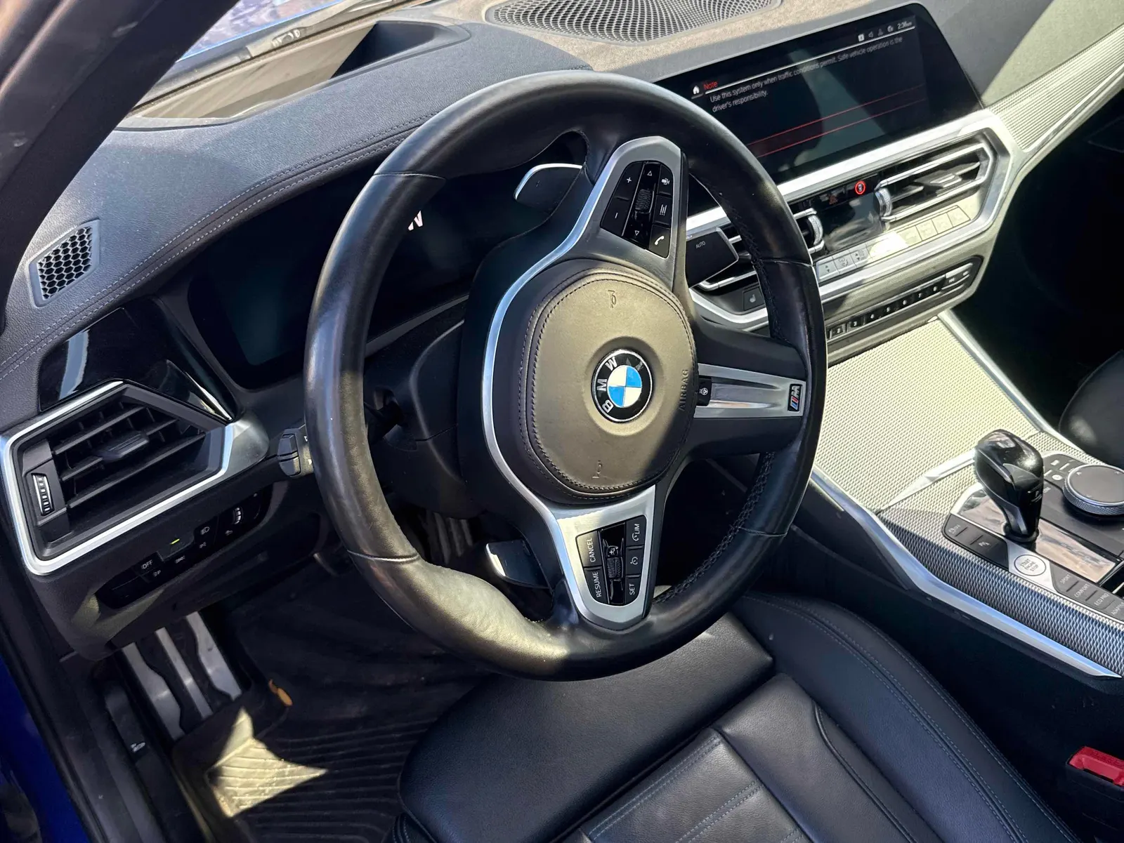 Interior driver side