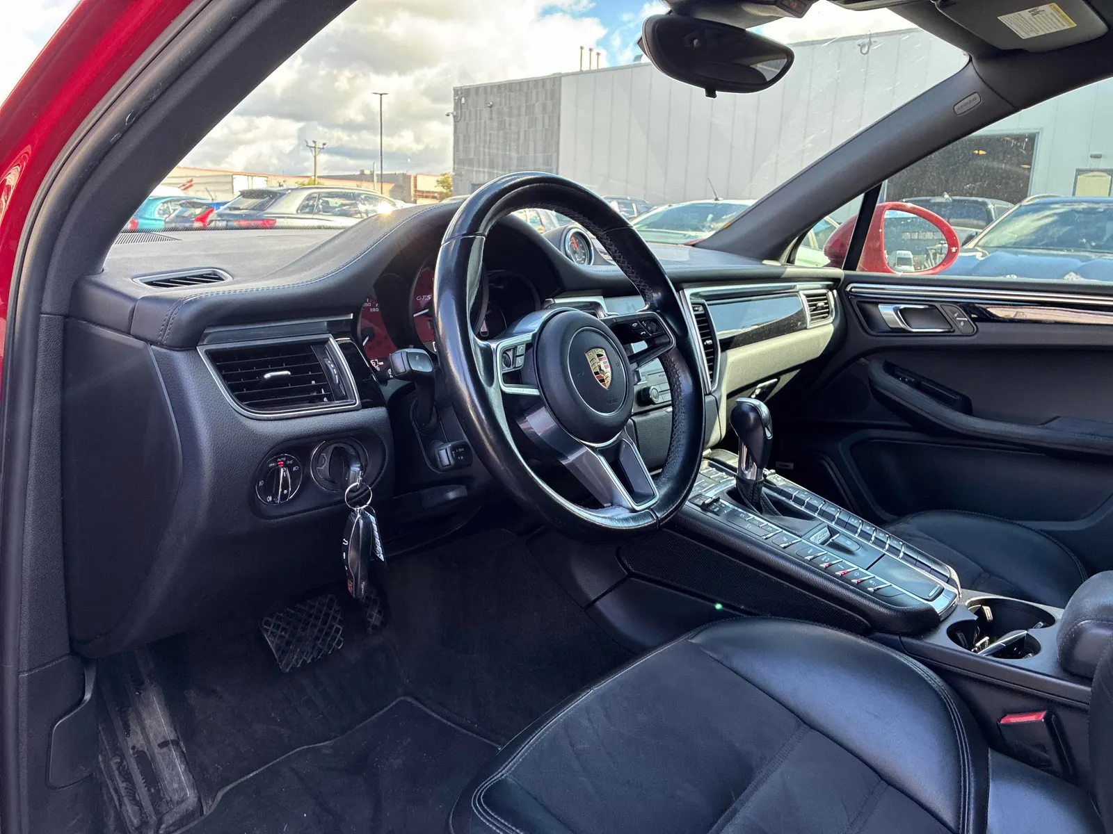 Interior driver side