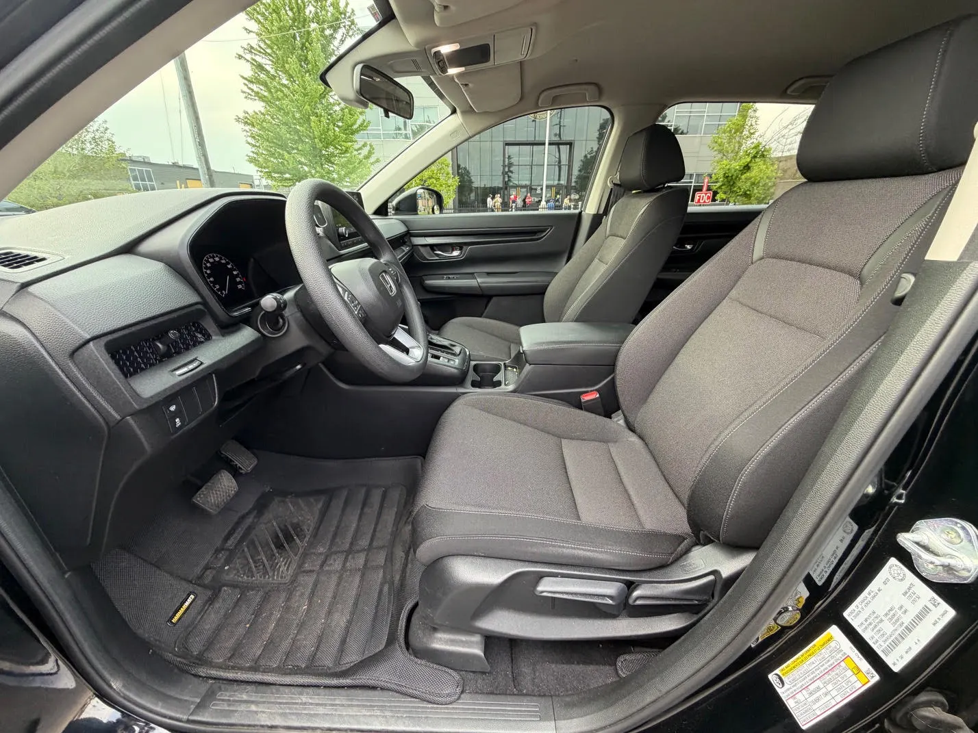 Interior driver side