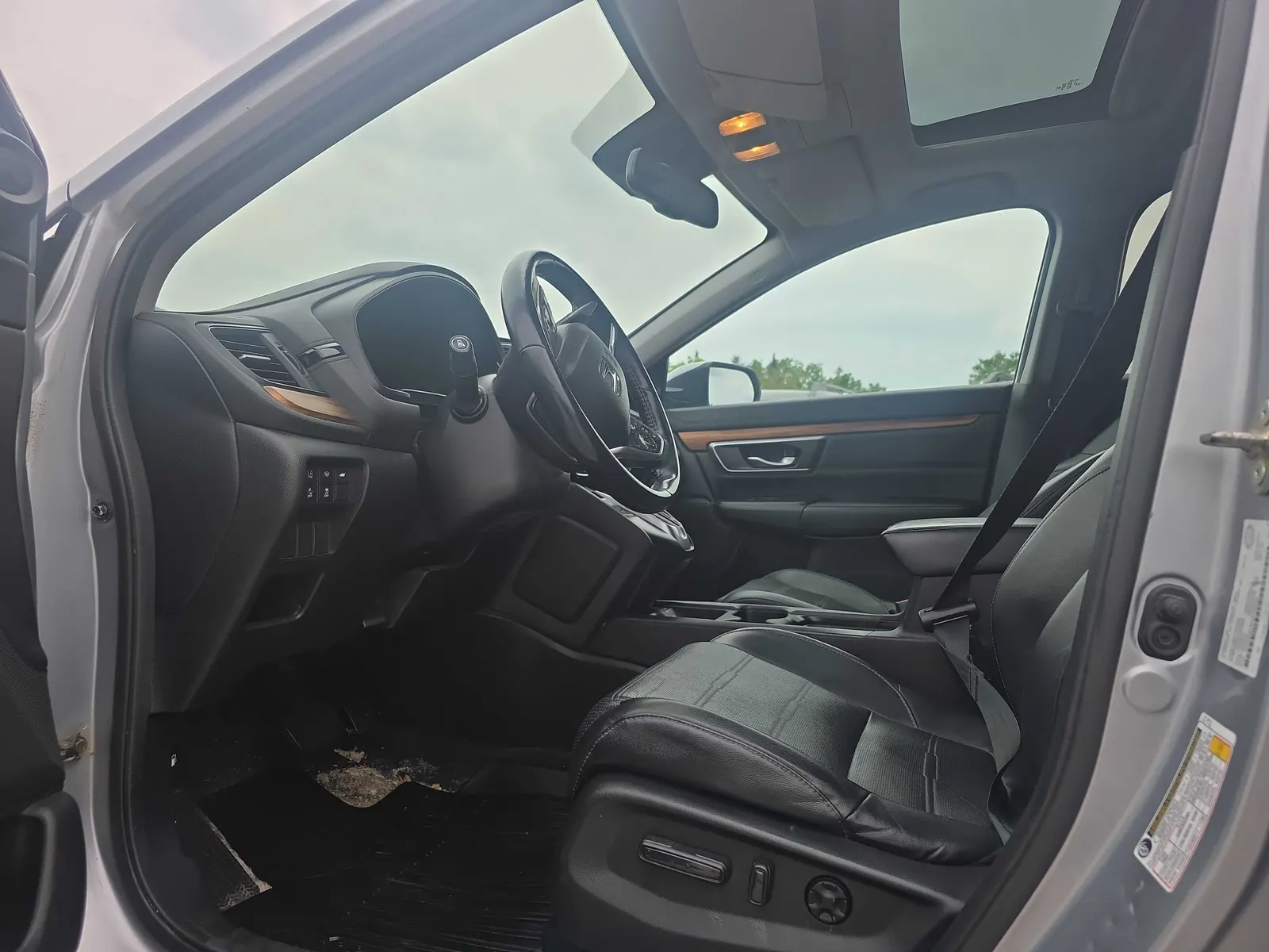 Interior driver side