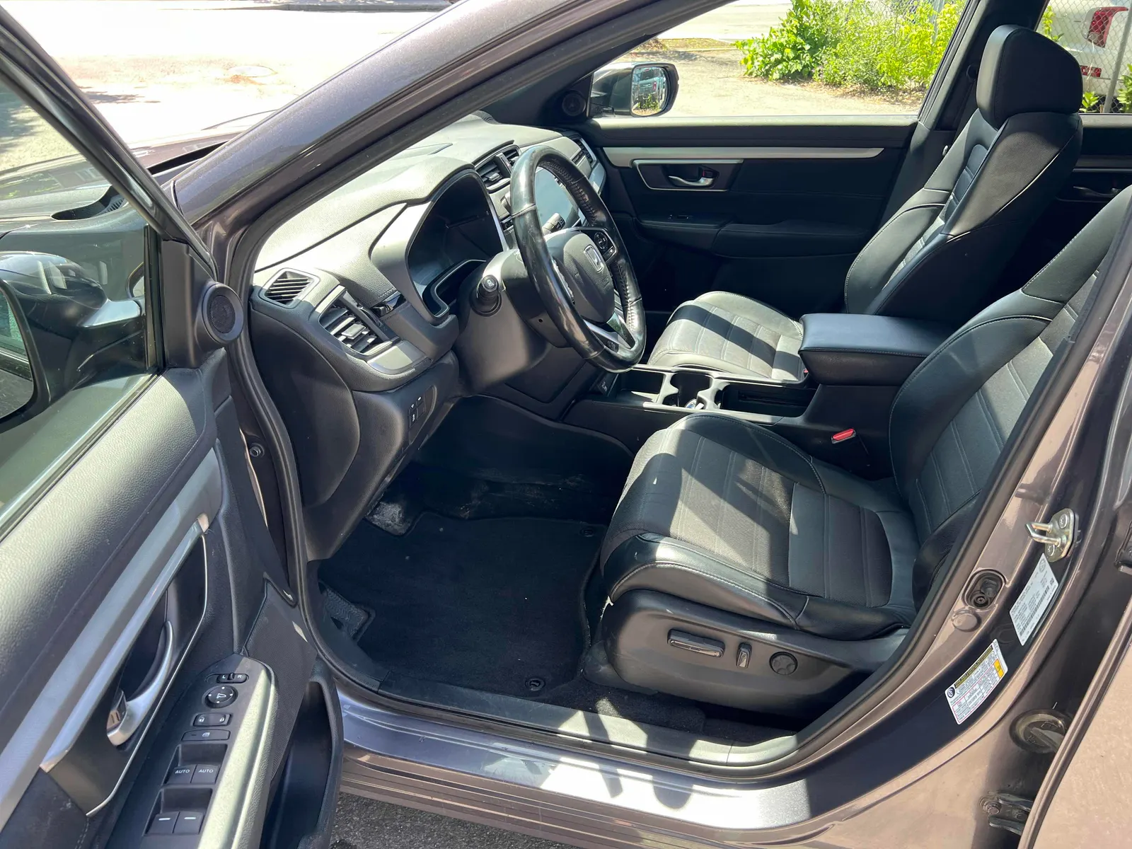 Interior driver side
