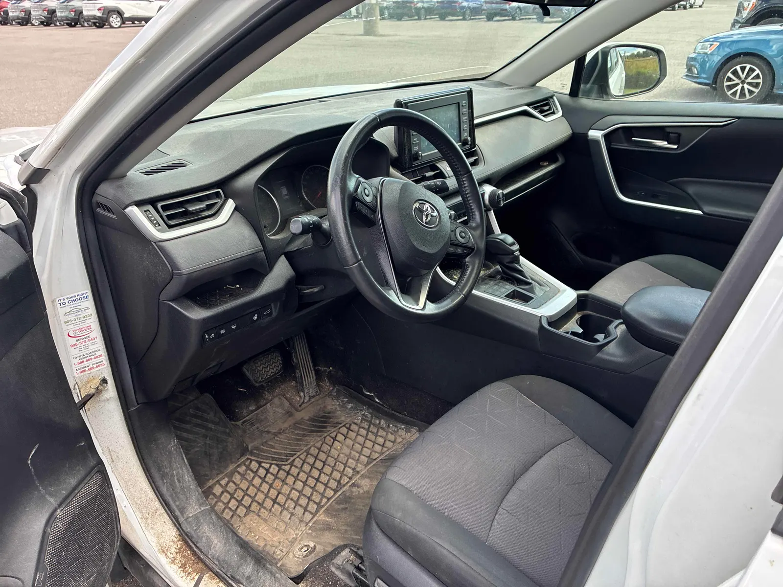 Interior driver side