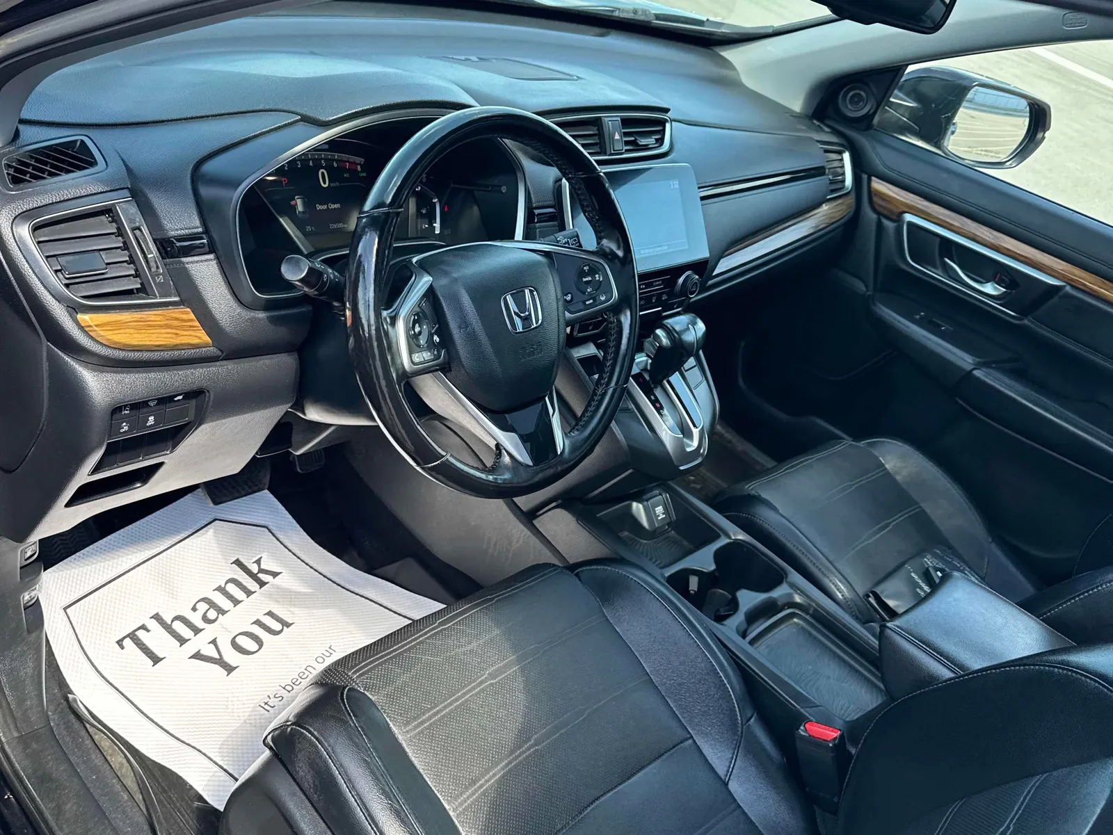 Interior driver side