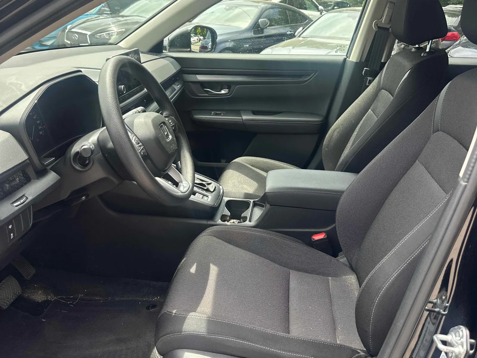 Interior driver side