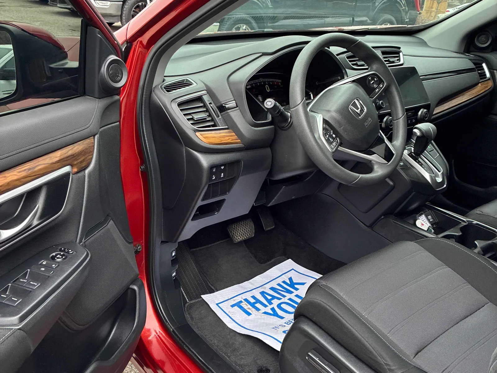Interior driver side