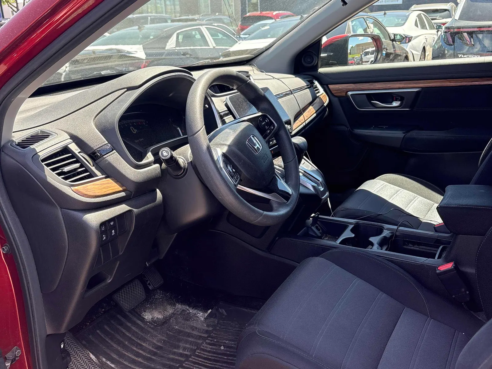 Interior driver side