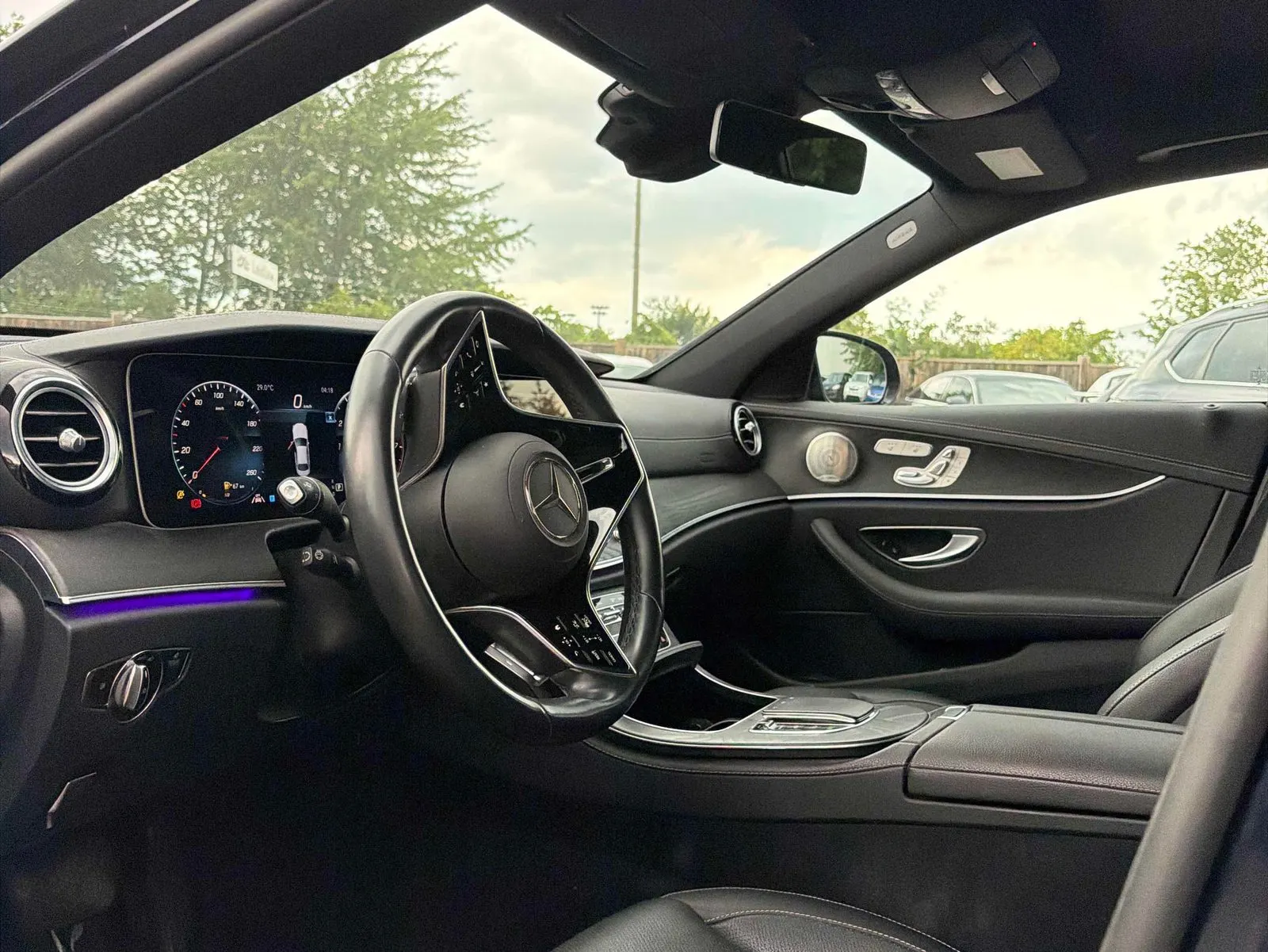Interior driver side