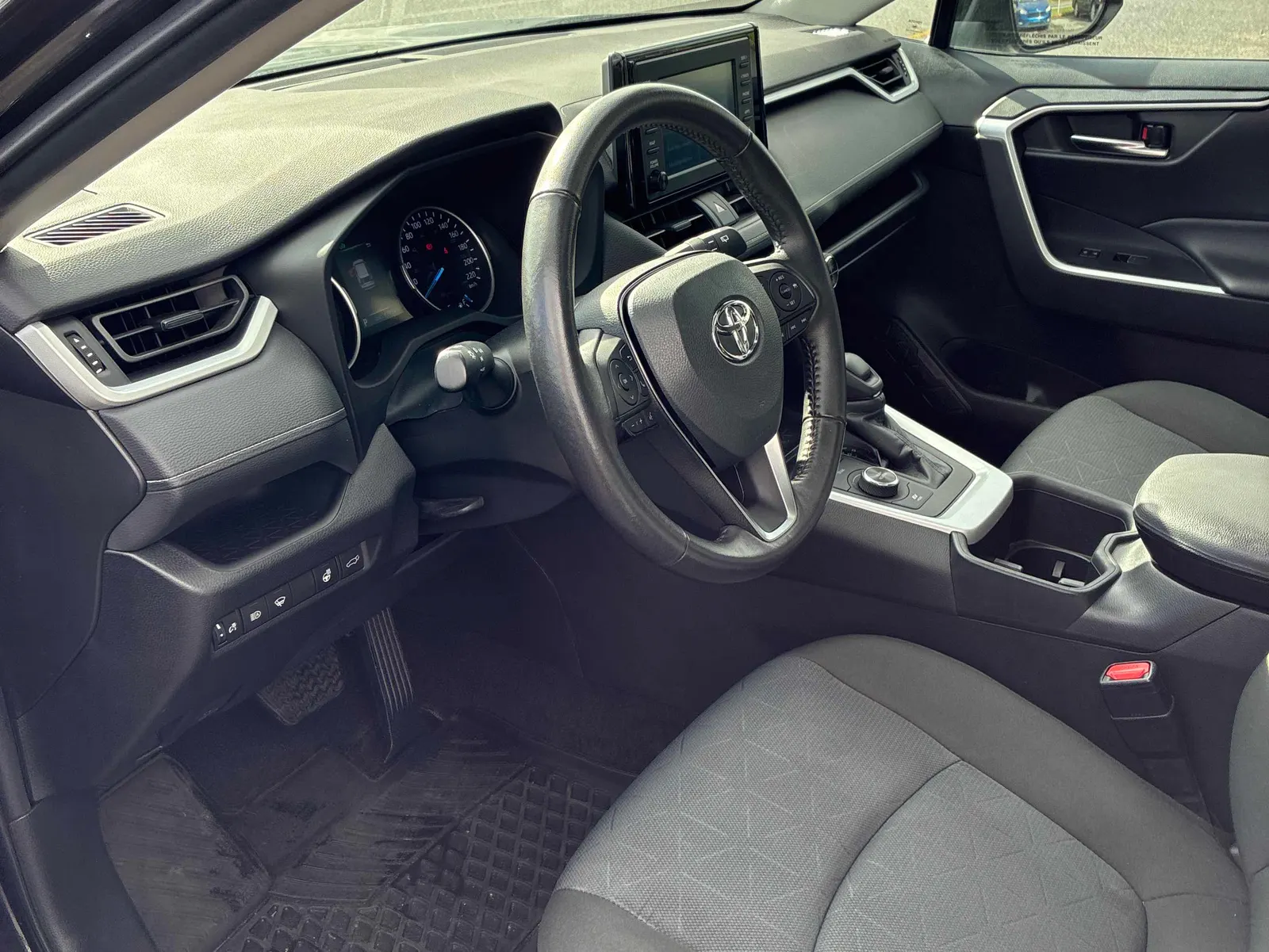 Interior driver side
