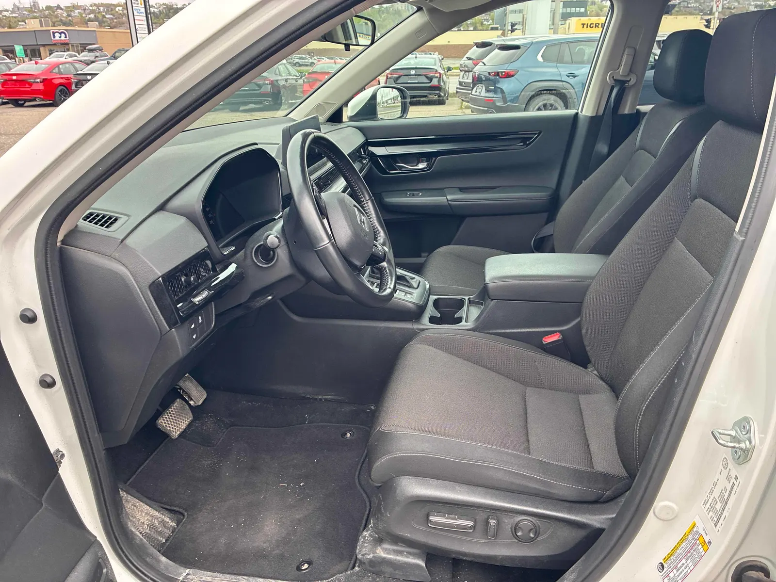 Interior driver side