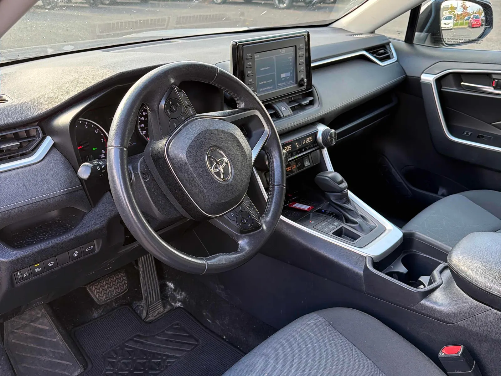 Interior driver side