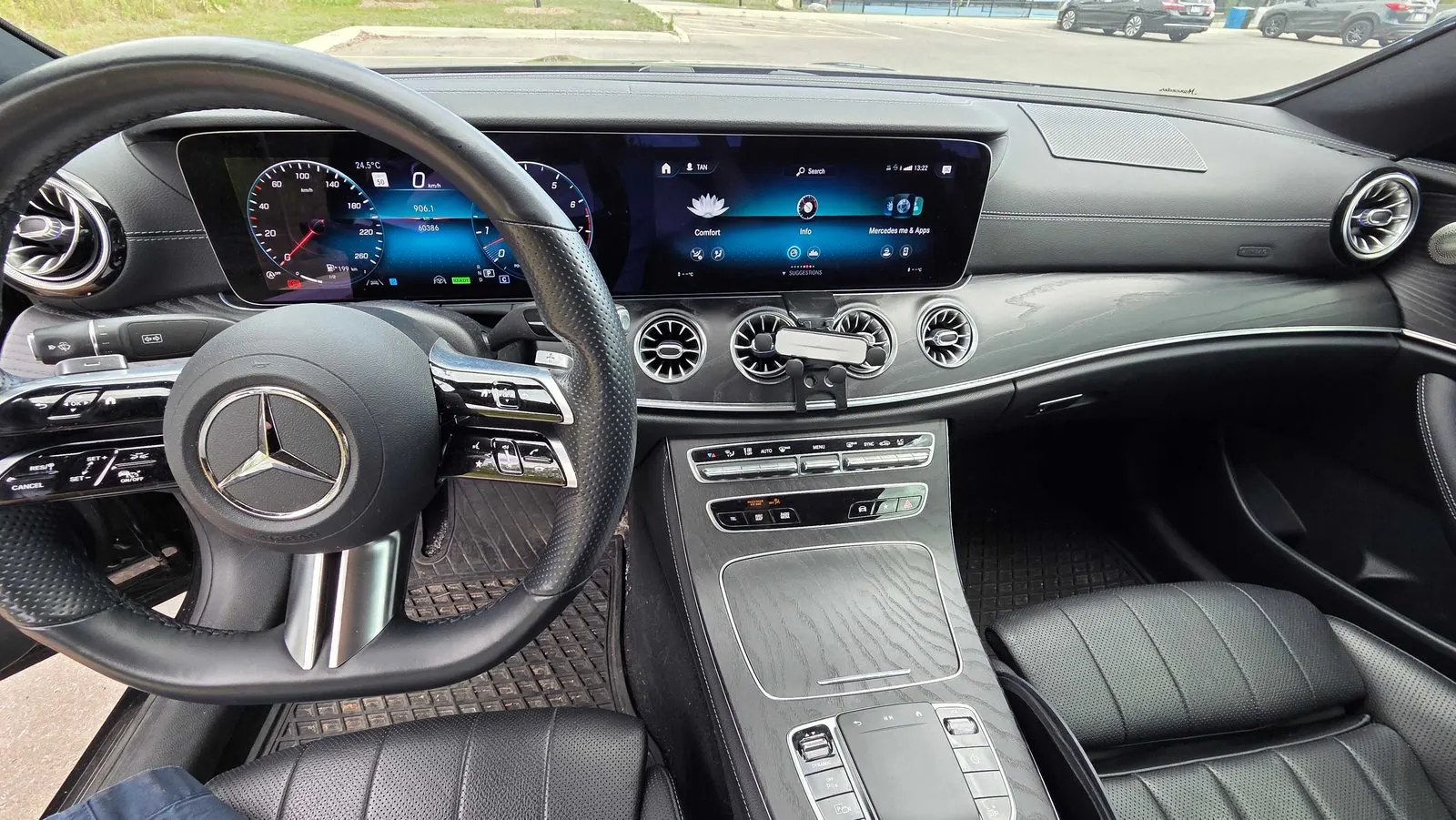 Interior driver side