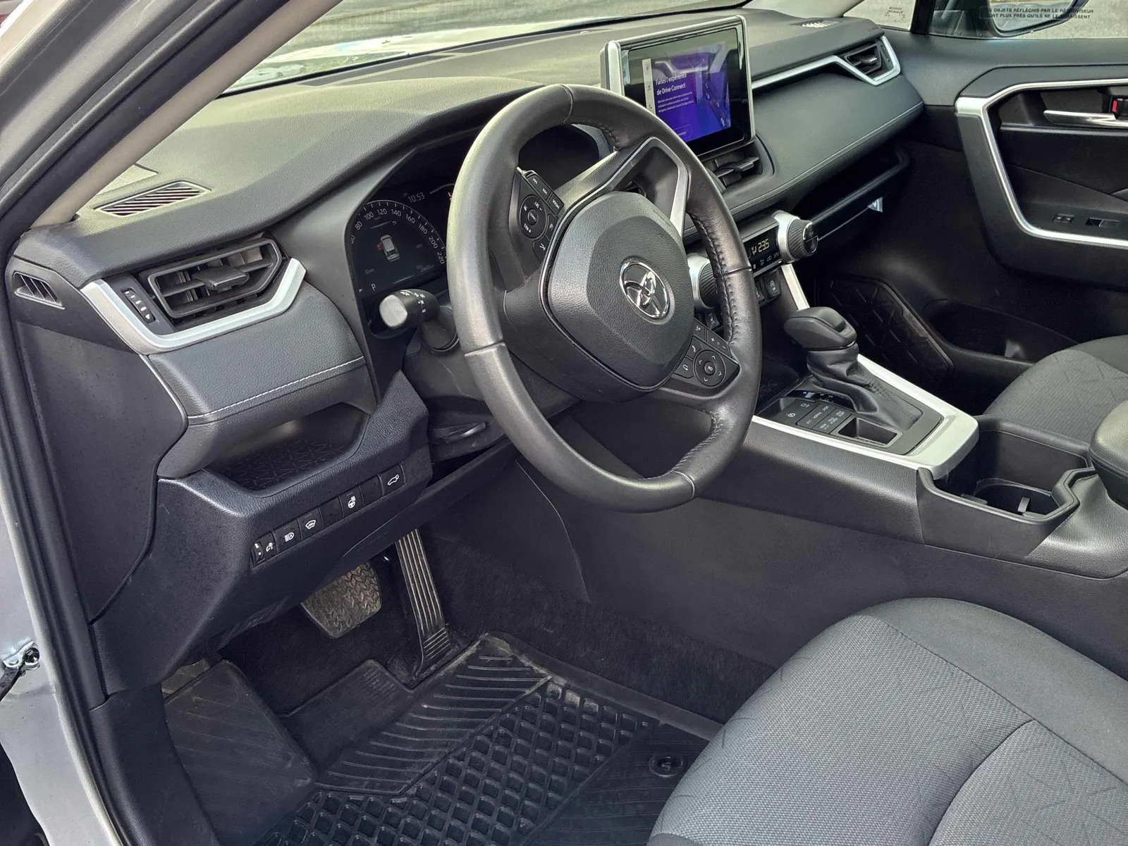 Interior driver side